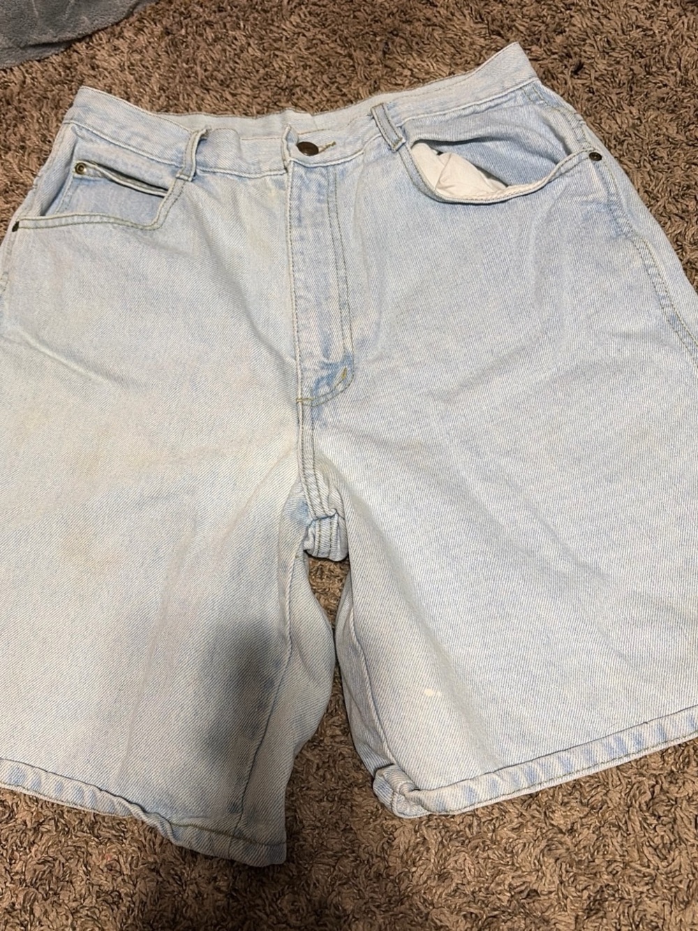 Lee Light Wash Men's Denim Shorts